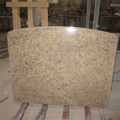 ベージュの大理石のワークトップ