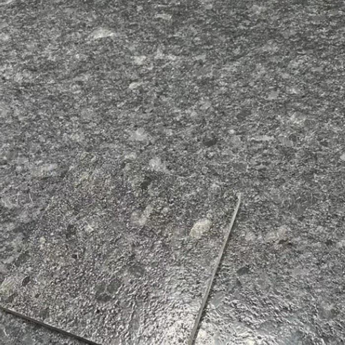 steel grey leathered granite